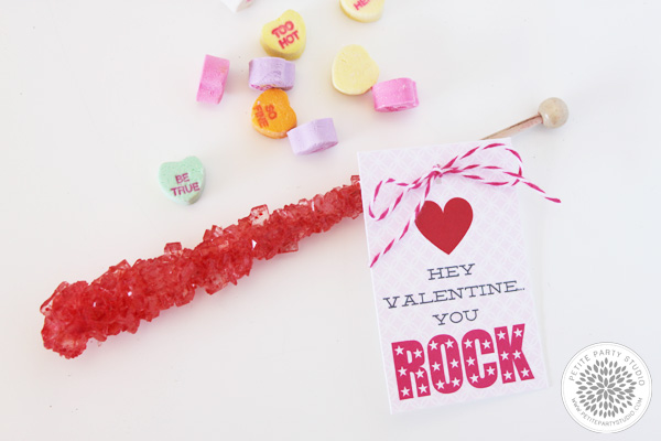 Rock Candy Valentines Favor Idea Petite Party Studio Rock Candy Valentines Favor Idea Petite Party Studio