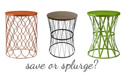 Save or Splurge Save or Splurge