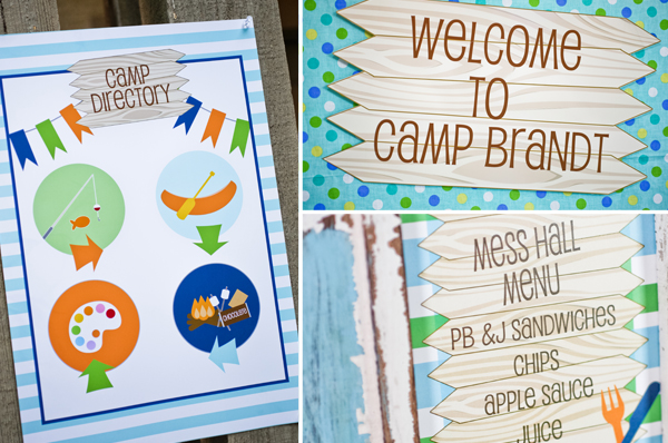 Camp Signage